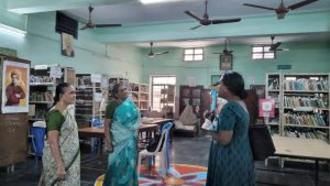 Ms.Thirupurasundari Sevvel,Mrs.Lakshmikantham Headmistress &Saraswathi Ma'am